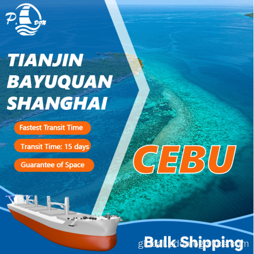 Bulk Shipping from Tianjin to Cebu